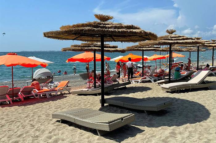  Лучший пляж Абхазии 