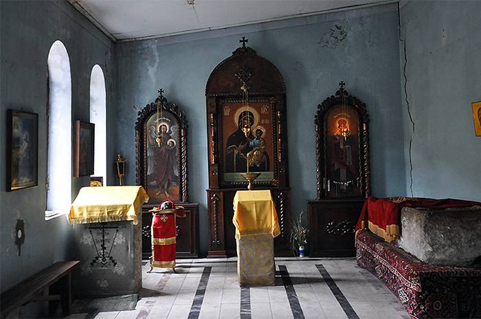  Придел монастыря в Команах 