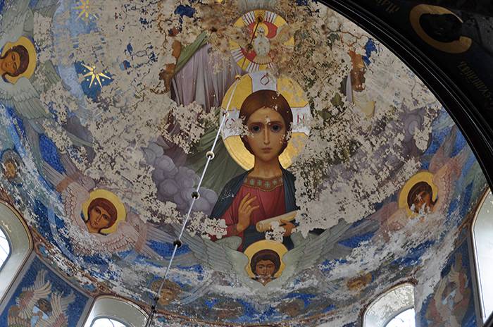  Фрески монастыря в Афоне 